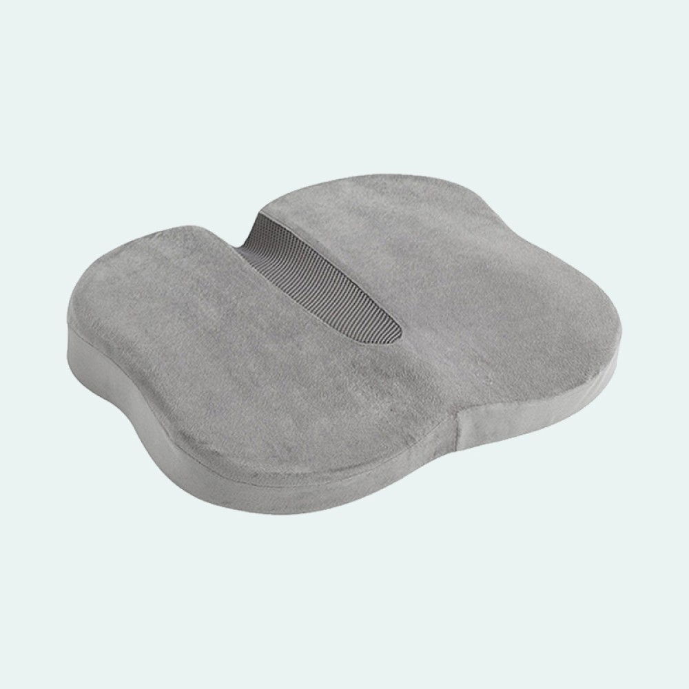 Cool and soothing orthopedic memory foam seat cushion