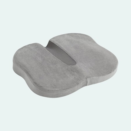 Cool and soothing orthopedic memory foam seat cushion