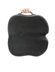Cool and soothing orthopedic memory foam seat cushion