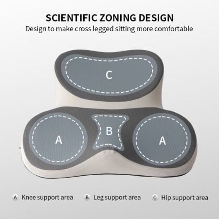 Cute 2-in-1 Cartoon Round Plush Chair Cushion