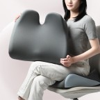 Cute animal-shaped round memory foam seat cushion
