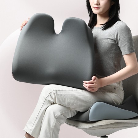 Cute animal-shaped round memory foam seat cushion