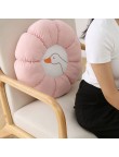 Cute Extra Large Thick Flower Beaded Round Seat Cushion