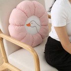 Cute Extra Large Thick Flower Beaded Round Seat Cushion
