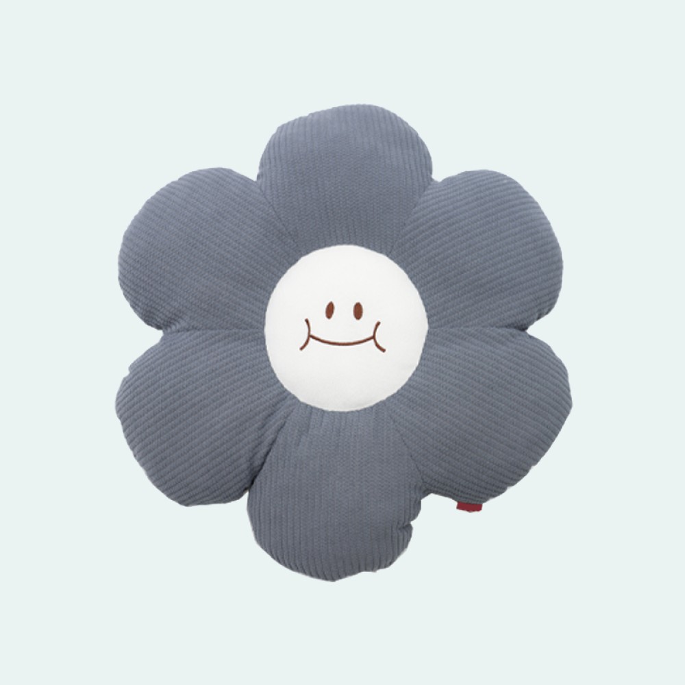 Cute Flower Plush Round Seat Cushion
