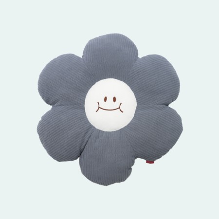 Cute Flower Plush Round Seat Cushion