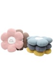 Cute Flower Plush Round Seat Cushion