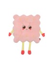 Cute round cartoon plush seat cushion