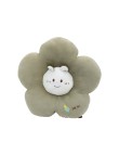 Cute round flower plush seat cushion