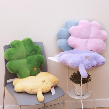 Cute square foam sponge rebound seat cushion