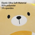 Extra Large Plush Cartoon Dog Seat Cushion