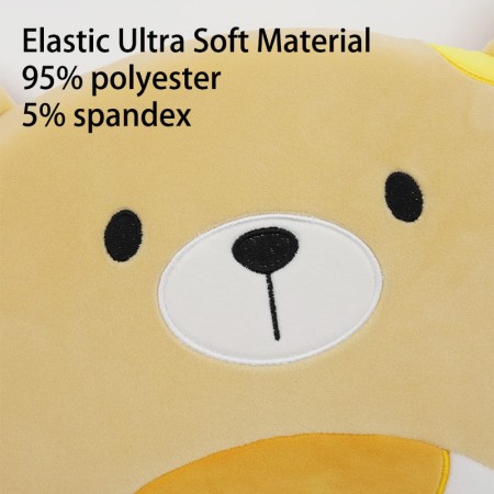 Extra Large Plush Cartoon Dog Seat Cushion