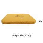 Extra Thick Animal Plush Round Seat Cushion