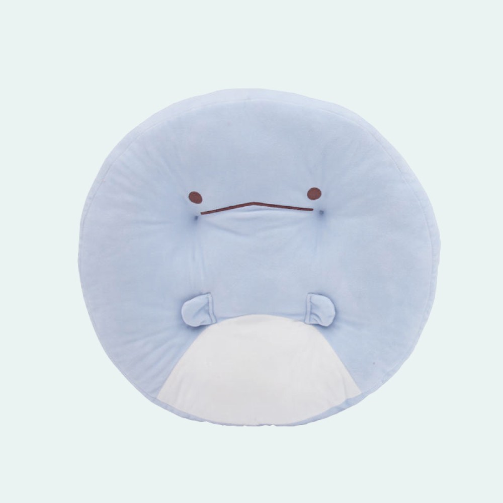 Extra Thick Cartoon Round Plush Seat Cushion