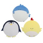 Extra Thick Floral Plush Round Seat Cushion