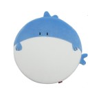 Extra Thick Floral Plush Round Seat Cushion