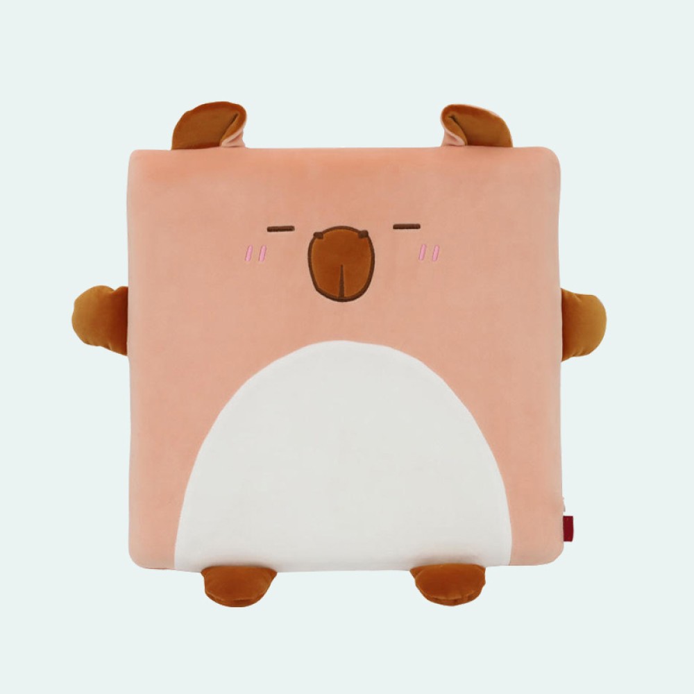 Modern minimalist square plush comfort seat cushion