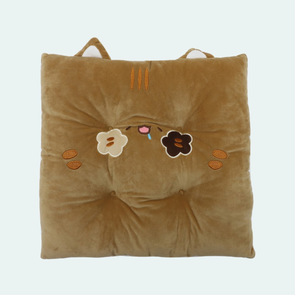 Portable memory foam meditation cushion