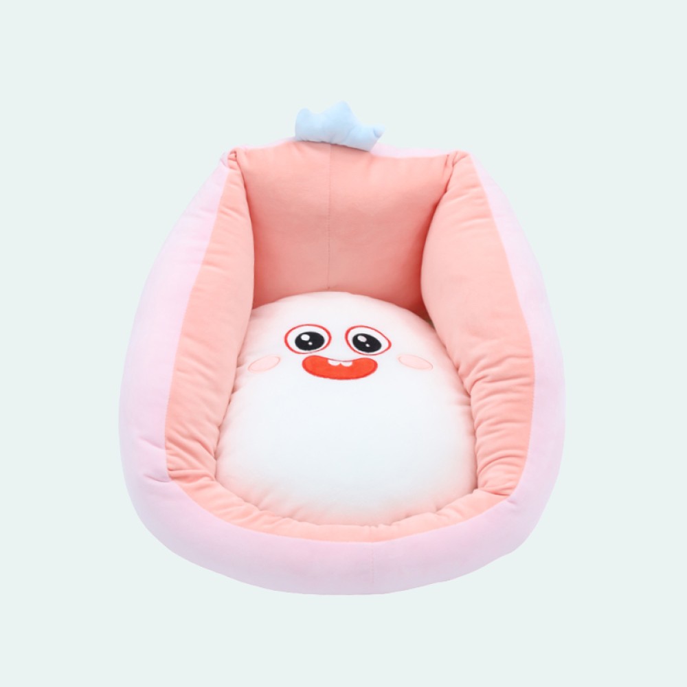 Square cartoon animal print foam seat cushion