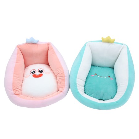 Square cartoon animal print foam seat cushion