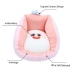 Square cartoon animal print foam seat cushion