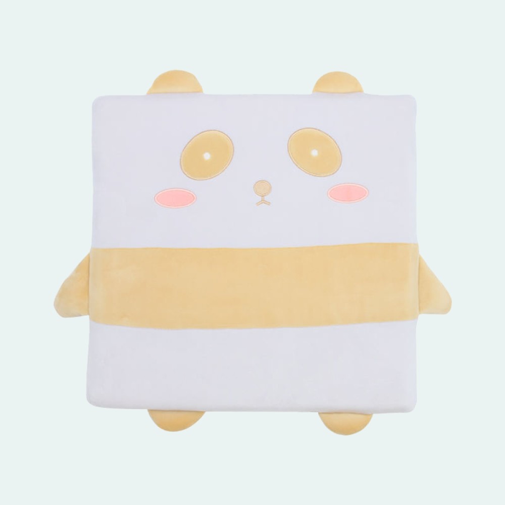 Square memory foam slow rebound seat cushion