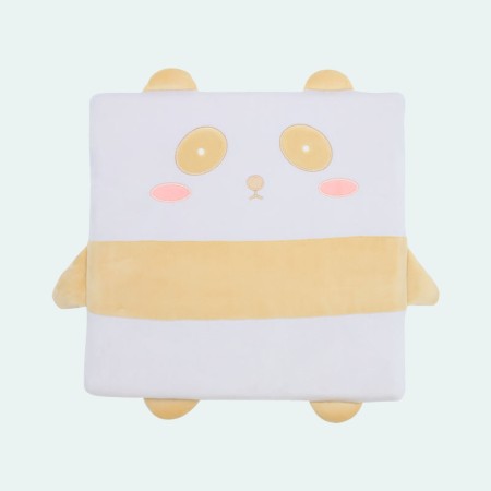 Square memory foam slow rebound seat cushion