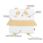 Square memory foam slow rebound seat cushion