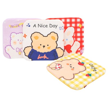 Supportive memory foam seat cushion