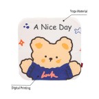 Supportive memory foam seat cushion