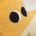 Zero-pressure donut-shaped memory foam orthopedic seat cushion