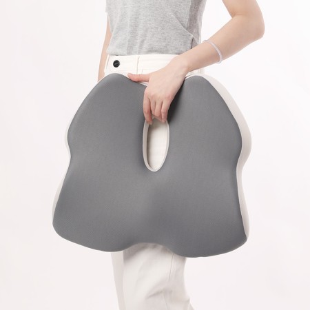 Cartoon round plush seat cushion