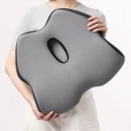 Cartoon round plush seat cushion