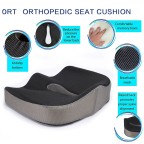 Cartoon Square Foam Rebound Seat Cushion