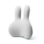 Rabbit-shaped memory foam lumbar support pillow