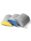 Tube-backed memory foam anti-mite lumbar pillow