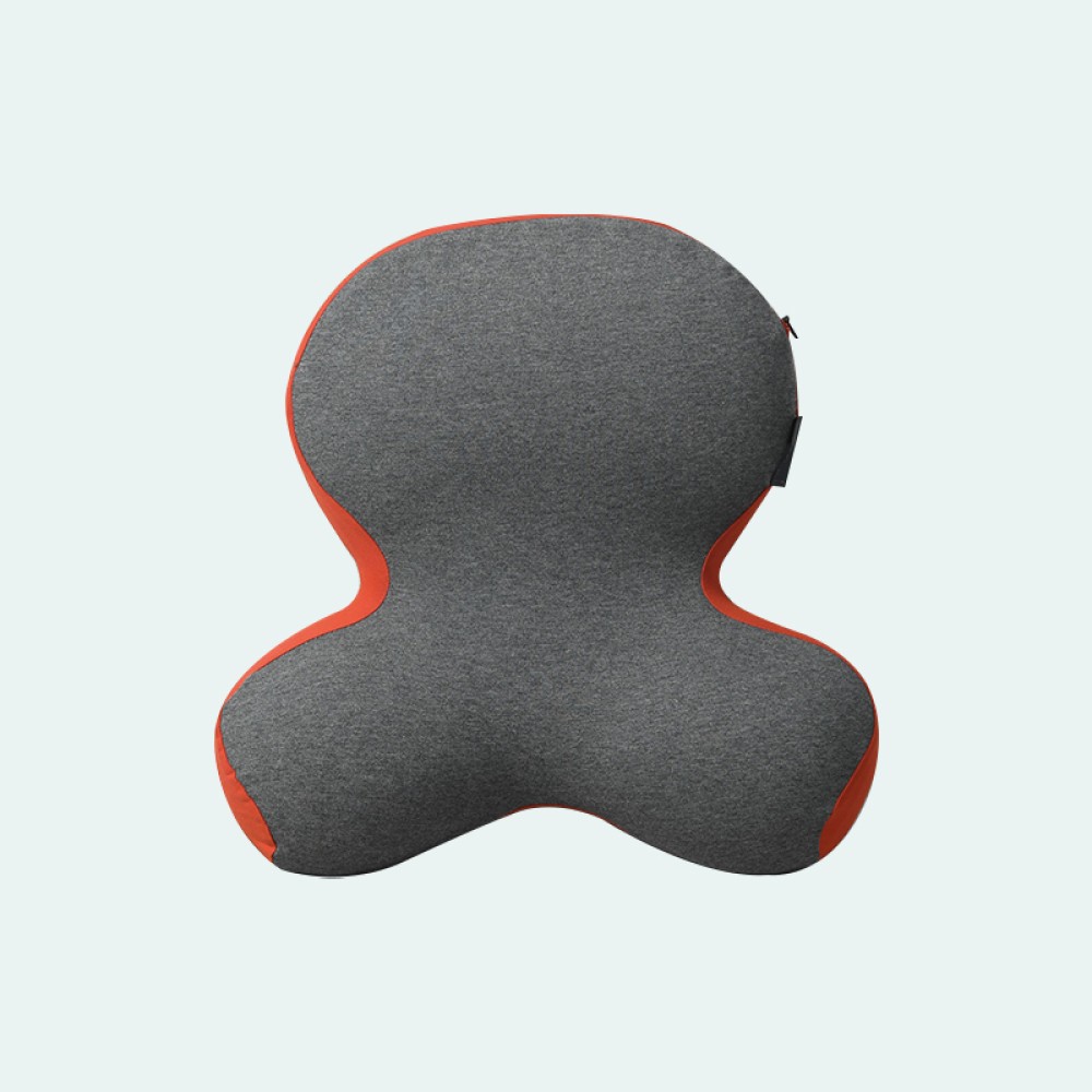 High-density memory foam back support pad