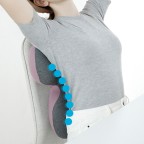 High-density memory foam back support pad