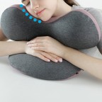 High-density memory foam back support pad