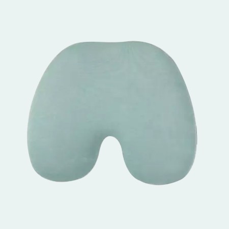 U-shaped memory foam office lumbar pillow