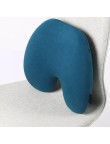 U-shaped memory foam office lumbar pillow