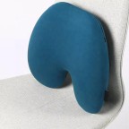 U-shaped memory foam office lumbar pillow