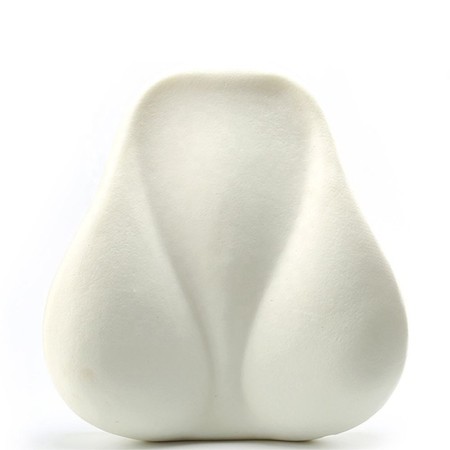 Penguin-shaped memory foam lumbar support pad