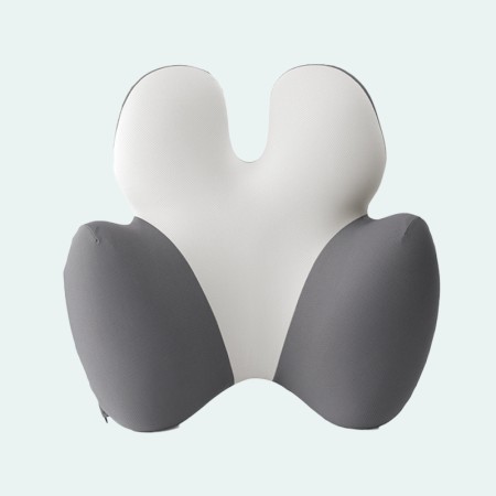 Full back memory foam ergonomic support pad