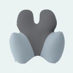 Full back memory foam ergonomic support pad