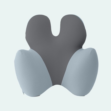 Full back memory foam ergonomic support pad