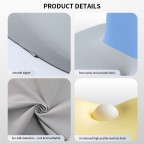 Multifunctional Ergonomic Neck Memory Foam Pillow