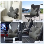 Multi-functional lumbar support pillow