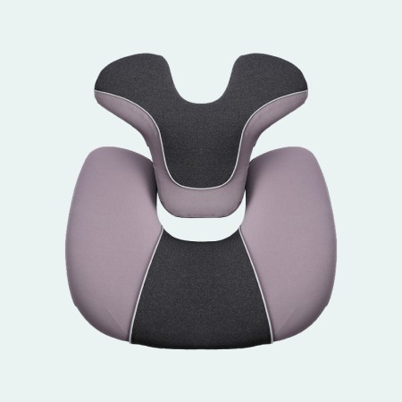 Multifunctional memory foam neck and lumbar support pillow