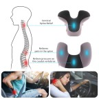 Multifunctional memory foam neck and lumbar support pillow